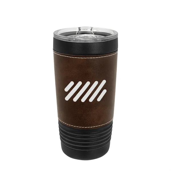 Polar Camel 20 oz. Leatherette Tumbler w/ Slider Lid - Polar Camel 20 oz. Leatherette Tumbler w/ Slider Lid - Image 0 of 7