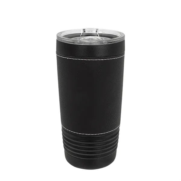 Polar Camel 20 oz. Leatherette Tumbler w/ Slider Lid - Polar Camel 20 oz. Leatherette Tumbler w/ Slider Lid - Image 1 of 7