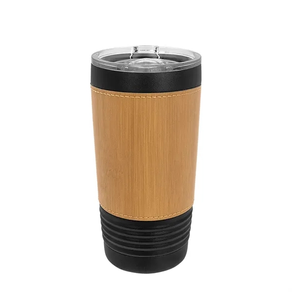 Polar Camel 20 oz. Leatherette Tumbler w/ Slider Lid - Polar Camel 20 oz. Leatherette Tumbler w/ Slider Lid - Image 2 of 7