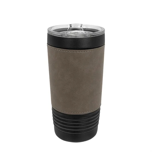 Polar Camel 20 oz. Leatherette Tumbler w/ Slider Lid - Polar Camel 20 oz. Leatherette Tumbler w/ Slider Lid - Image 3 of 7