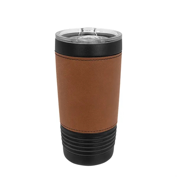 Polar Camel 20 oz. Leatherette Tumbler w/ Slider Lid - Polar Camel 20 oz. Leatherette Tumbler w/ Slider Lid - Image 4 of 7