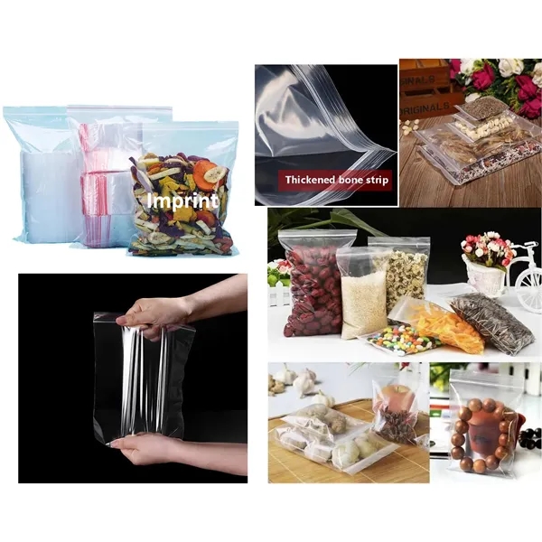 Resealable Zip Poly Bag - Resealable Zip Poly Bag - Image 0 of 14