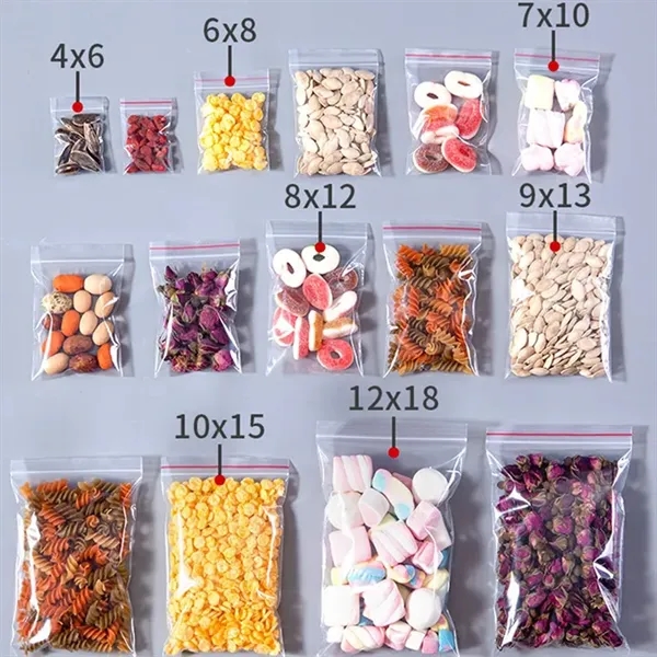 Resealable Zip Poly Bag - Resealable Zip Poly Bag - Image 13 of 14