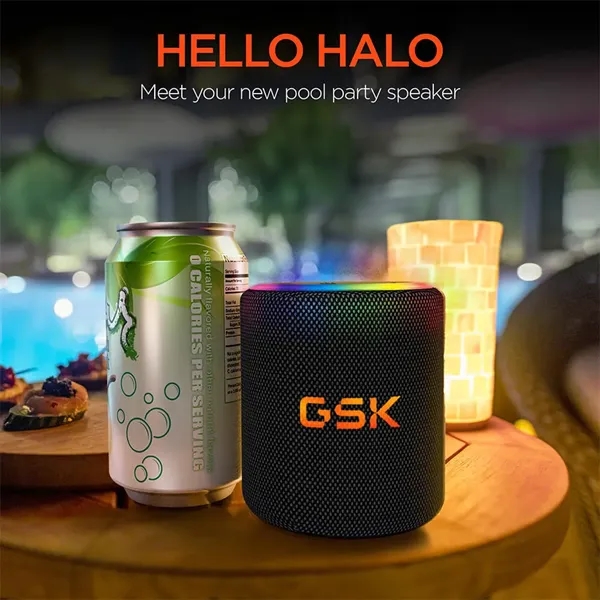 HyperGear Halo Waterproof LED Wireless Speaker - HyperGear Halo Waterproof LED Wireless Speaker - Image 1 of 10