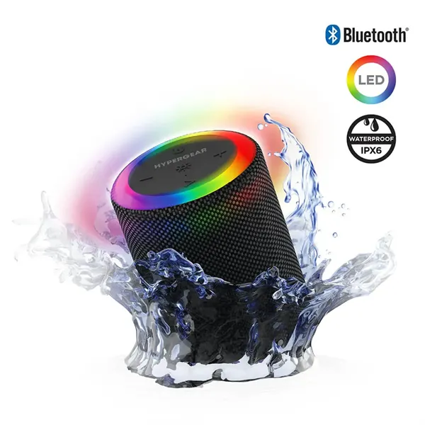 HyperGear Halo Waterproof LED Wireless Speaker - HyperGear Halo Waterproof LED Wireless Speaker - Image 9 of 10