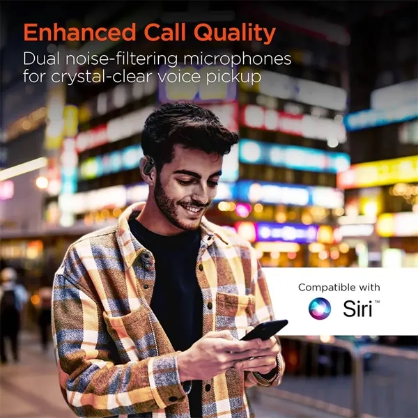 HyperGear AeroFlex 360 Open-Ear True Wireless Earbuds - HyperGear AeroFlex 360 Open-Ear True Wireless Earbuds - Image 5 of 9