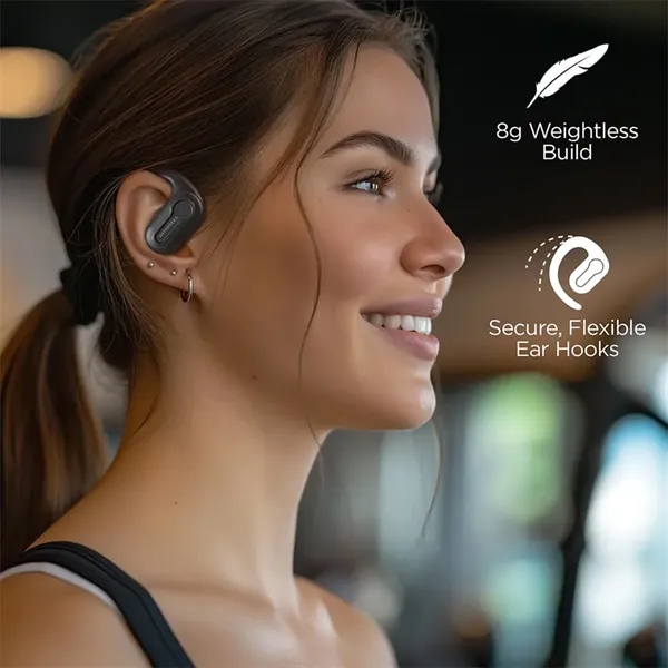 HyperGear AeroFlex 360 Open-Ear True Wireless Earbuds - HyperGear AeroFlex 360 Open-Ear True Wireless Earbuds - Image 8 of 9