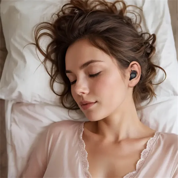 HyperGear SleepEEZ Mini Noise-Blocking True Wireless Earbuds - HyperGear SleepEEZ Mini Noise-Blocking True Wireless Earbuds - Image 9 of 10