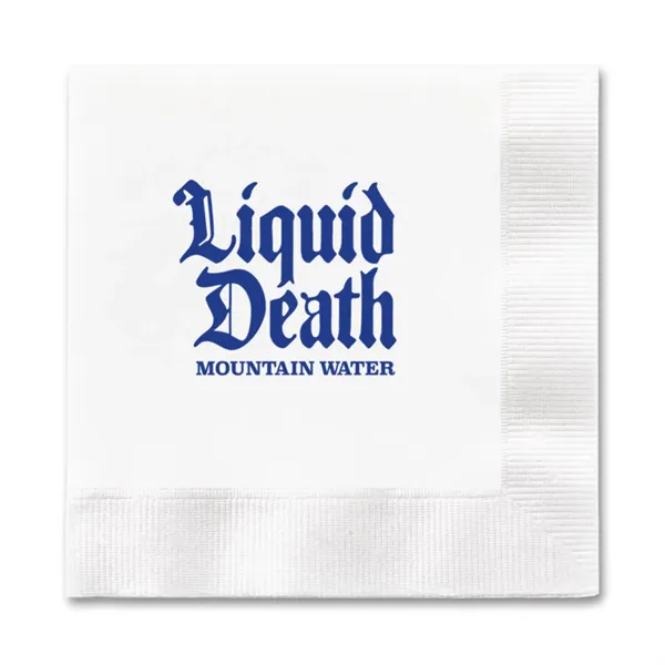 3-Ply White Beverage Napkin, FSC Certified - 3-Ply White Beverage Napkin, FSC Certified - Image 0 of 1