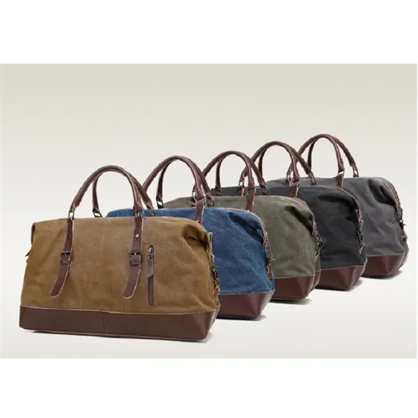 Travel Canvas Duffel Bag - Travel Canvas Duffel Bag - Image 0 of 3