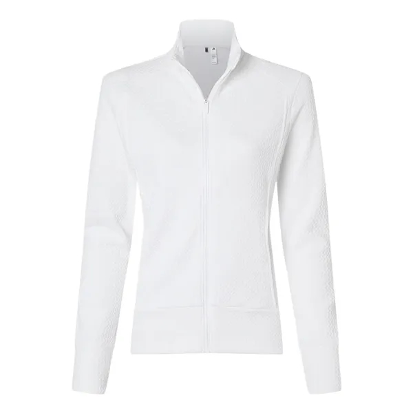 Adidas Women's Ultimate365 Textured Full-Zip Jacket - Adidas Women's Ultimate365 Textured Full-Zip Jacket - Image 0 of 6