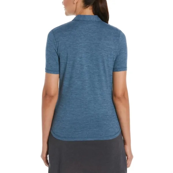 PERRY ELLIS® Moisture Wicking Double Knit Women's Polo Shirt - PERRY ELLIS® Moisture Wicking Double Knit Women's Polo Shirt - Image 1 of 4