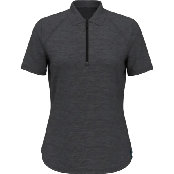 PERRY ELLIS® Moisture Wicking Double Knit Women's Polo Shirt - PERRY ELLIS® Moisture Wicking Double Knit Women's Polo Shirt - Image 3 of 4