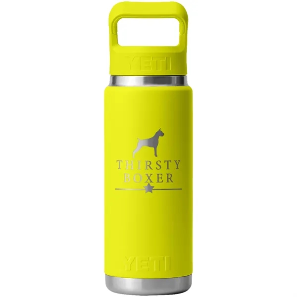 YETI® Rambler® 26 Oz Bottle With Color-Matched Straw Cap - YETI® Rambler® 26 Oz Bottle With Color-Matched Straw Cap - Image 0 of 19