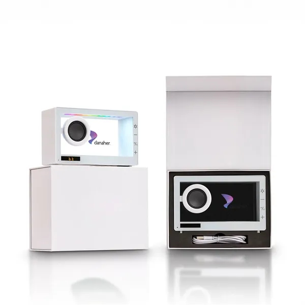 Iridesco. Bluetooth Speaker with Ambient Lights - Iridesco. Bluetooth Speaker with Ambient Lights - Image 2 of 4