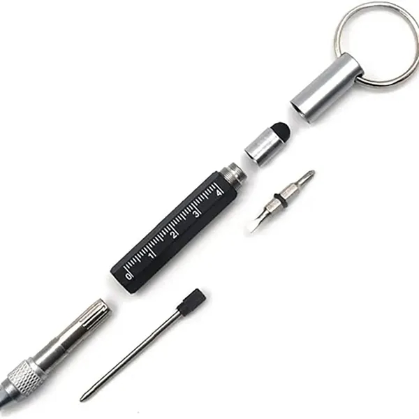 Multi-Function Keychain Six functions Tool Pen - Multi-Function Keychain Six functions Tool Pen - Image 2 of 5