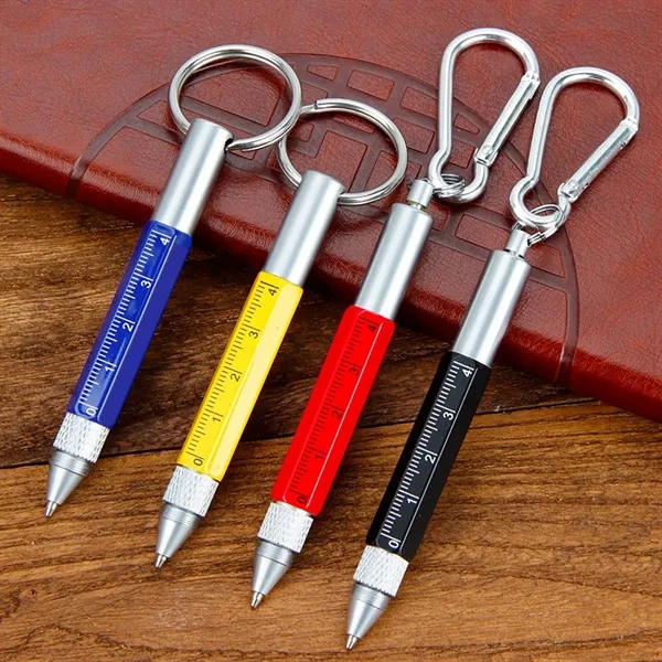 Multi-Function Keychain Six functions Tool Pen - Multi-Function Keychain Six functions Tool Pen - Image 5 of 5