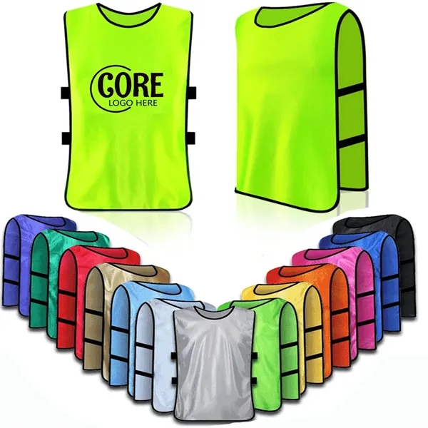 Pinnies Scrimmage Vests for Kids, Youth and Adults - Pinnies Scrimmage Vests for Kids, Youth and Adults - Image 0 of 2