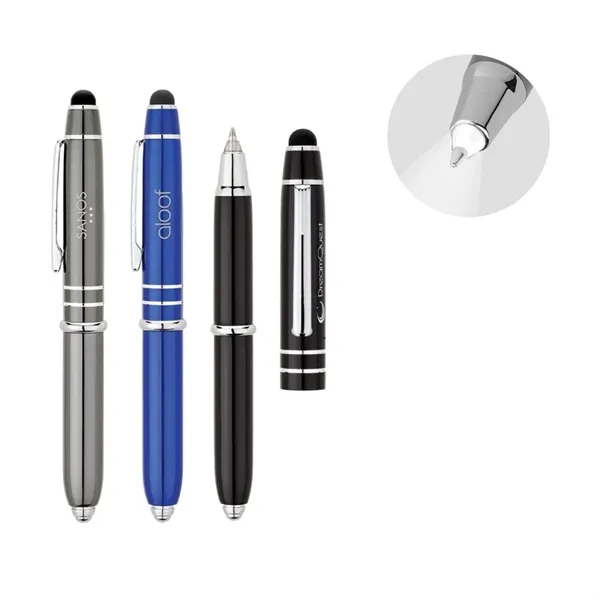 Jupiter Ballpoint Pen / Stylus / LED Light - Jupiter Ballpoint Pen / Stylus / LED Light - Image 0 of 3