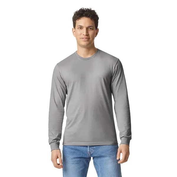 Gildan Softstyle CVC Adult Long Sleeve T-shirt -C - Gildan Softstyle CVC Adult Long Sleeve T-shirt -C - Image 2 of 6