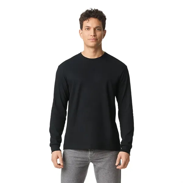 Gildan Softstyle CVC Adult Long Sleeve T-shirt -C - Gildan Softstyle CVC Adult Long Sleeve T-shirt -C - Image 4 of 6
