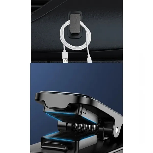 Adhesive car sunglasses holder - Adhesive car sunglasses holder - Image 1 of 1