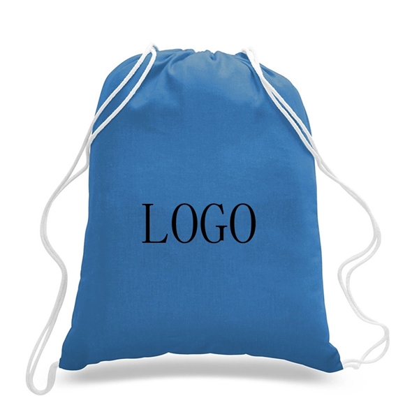 Custom Logo Printed Cheap Sport Gym Drawstring Polyester Bag - Custom Logo Printed Cheap Sport Gym Drawstring Polyester Bag - Image 1 of 3