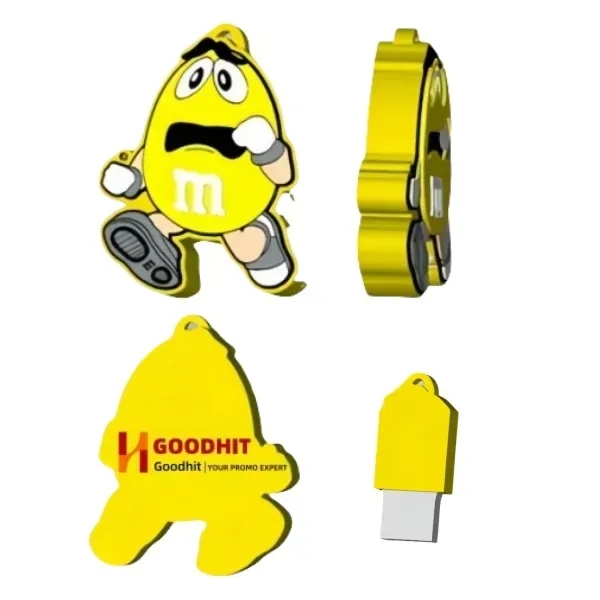 16GB Soft PVC Customized USB Drive For Company Promos - 16GB Soft PVC Customized USB Drive For Company Promos - Image 1 of 2