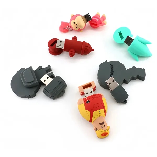 16GB Soft PVC Customized USB Drive For Company Promos - 16GB Soft PVC Customized USB Drive For Company Promos - Image 2 of 2