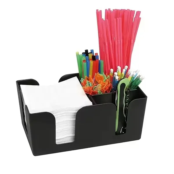Multifunctional Plastic Bar Caddy - Multifunctional Plastic Bar Caddy - Image 3 of 4