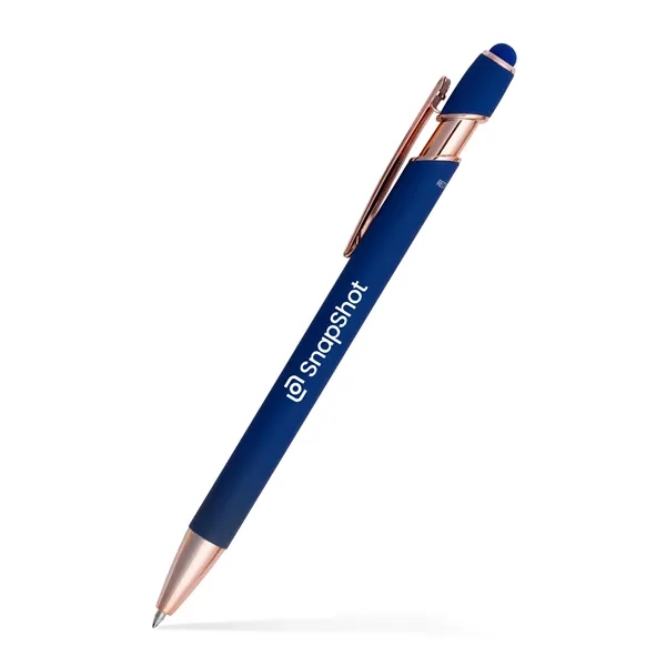 Lexi Stylus Satin Soft Touch Gel Click Pen - Rose Gold (Recy - Lexi Stylus Satin Soft Touch Gel Click Pen - Rose Gold (Recy - Image 3 of 11