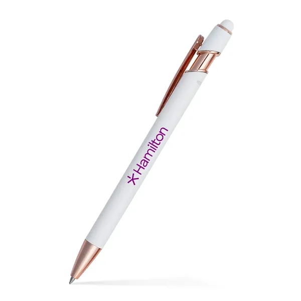 Lexi Stylus Satin Soft Touch Gel Click Pen - Rose Gold (Recy - Lexi Stylus Satin Soft Touch Gel Click Pen - Rose Gold (Recy - Image 5 of 11