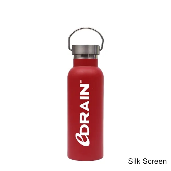 12/17/20/25 oz Insulated Sports Bottle with Stainless Lid - 12/17/20/25 oz Insulated Sports Bottle with Stainless Lid - Image 6 of 13