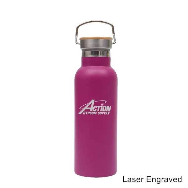 12/17/20/25 oz Insulated Sports Bottle with Stainless Lid - 12/17/20/25 oz Insulated Sports Bottle with Stainless Lid - Image 7 of 13