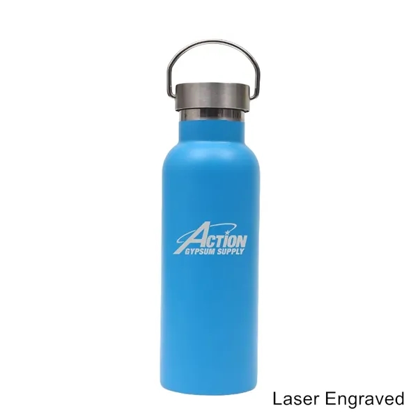 12/17/20/25 oz Insulated Sports Bottle with Stainless Lid - 12/17/20/25 oz Insulated Sports Bottle with Stainless Lid - Image 8 of 13