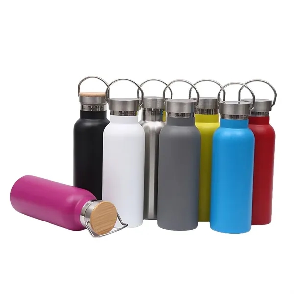 12/17/20/25 oz Insulated Sports Bottle with Stainless Lid - 12/17/20/25 oz Insulated Sports Bottle with Stainless Lid - Image 10 of 13