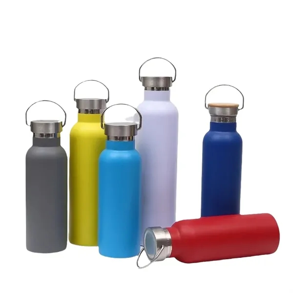 12/17/20/25 oz Insulated Sports Bottle with Stainless Lid - 12/17/20/25 oz Insulated Sports Bottle with Stainless Lid - Image 12 of 13