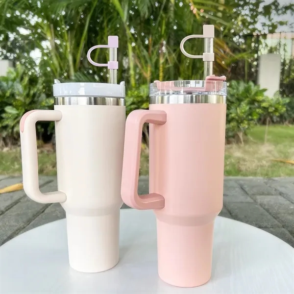 Silicone Straw Covers Compatible with Stanley Cups Tumblers - Silicone Straw Covers Compatible with Stanley Cups Tumblers - Image 1 of 4