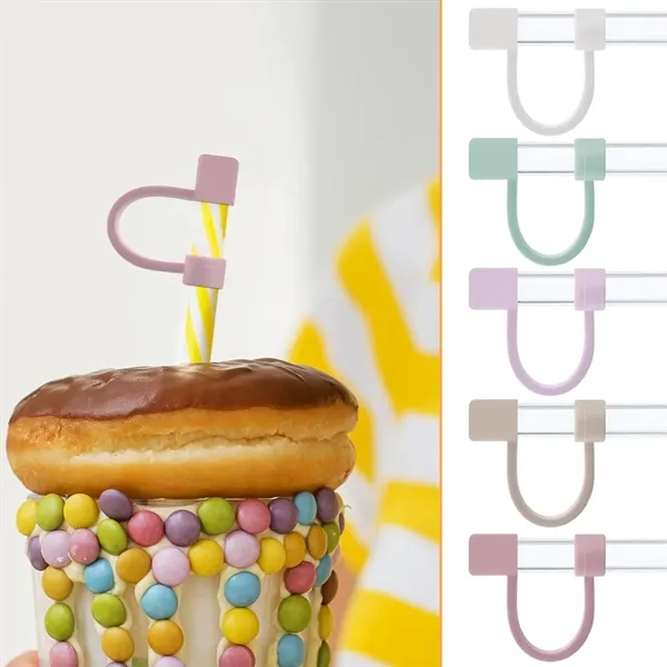 Silicone Straw Covers Compatible with Stanley Cups Tumblers - Silicone Straw Covers Compatible with Stanley Cups Tumblers - Image 4 of 4