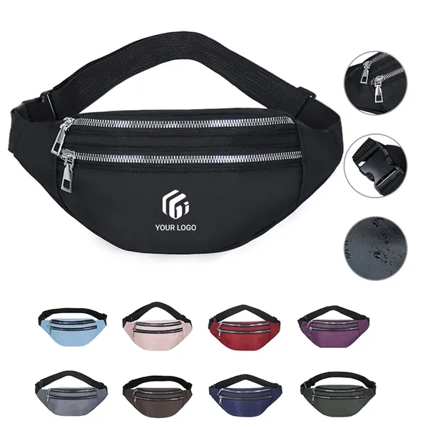 Sports travel waterproof crossbody belt bag fanny pack - Sports travel waterproof crossbody belt bag fanny pack - Image 0 of 4