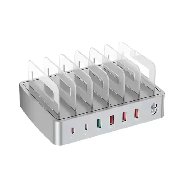 6 Port USB Multiple Devices Fast Charging Station - 6 Port USB Multiple Devices Fast Charging Station - Image 3 of 3
