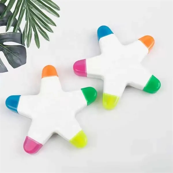 Five Colors Highlighter Marker Pen - Five Colors Highlighter Marker Pen - Image 6 of 10