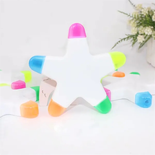 Five Colors Highlighter Marker Pen - Five Colors Highlighter Marker Pen - Image 9 of 10