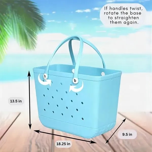 Seaside Waterproof Fashionable Beach Tote Bag - Seaside Waterproof Fashionable Beach Tote Bag - Image 1 of 5