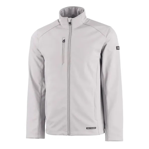 Cutter & Buck Evoke Softshell Recycled Full Zip Mens Jacket - Cutter & Buck Evoke Softshell Recycled Full Zip Mens Jacket - Image 3 of 11