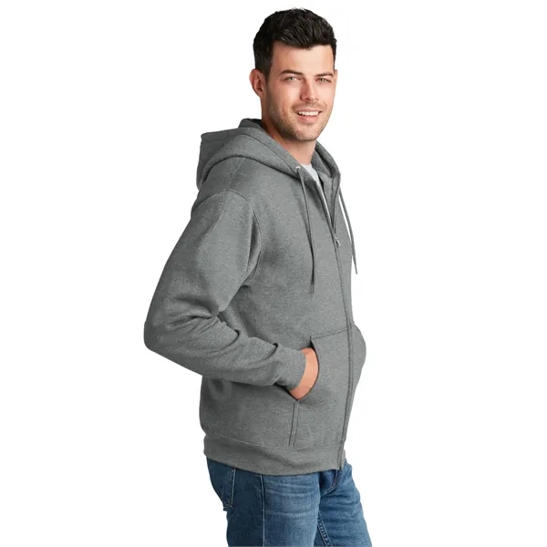 Port & Company - Core Fleece Full-Zip Hooded Sweatshirt. - Port & Company - Core Fleece Full-Zip Hooded Sweatshirt. - Image 165 of 171