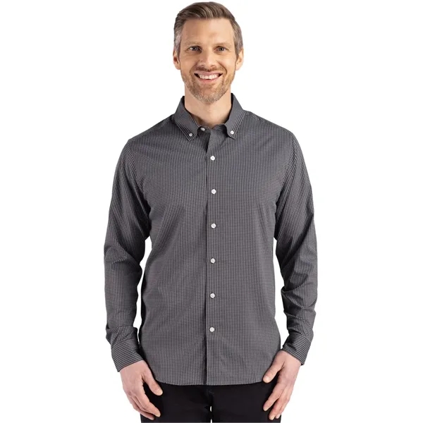Cutter & Buck Skyline Epic Confidence Recycled Gingham Me... - Cutter & Buck Skyline Epic Confidence Recycled Gingham Me... - Image 11 of 23