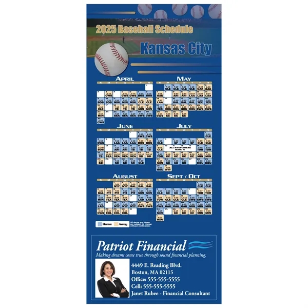 Professional Sports Schedule - Baseball