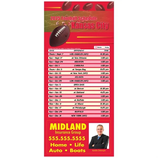 Professional Sports Schedule - Football