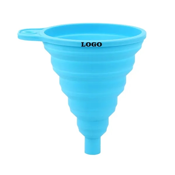 Silicone Foldable Funnel - Silicone Foldable Funnel - Image 0 of 4